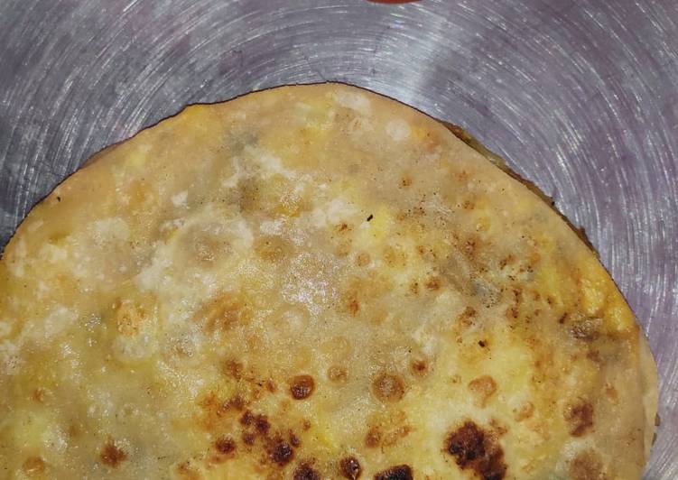 Simple Way to Make Ultimate Paratha with leftover potato masala