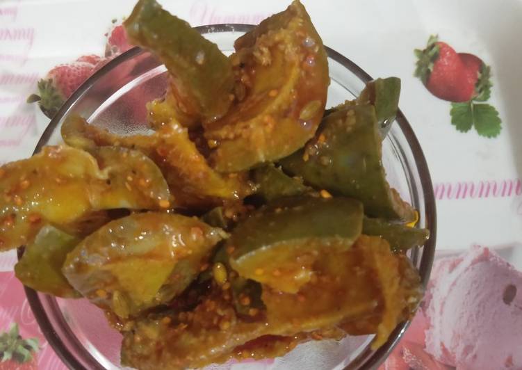 Steps to Make Super Quick Homemade Punjab Raw mango pickle