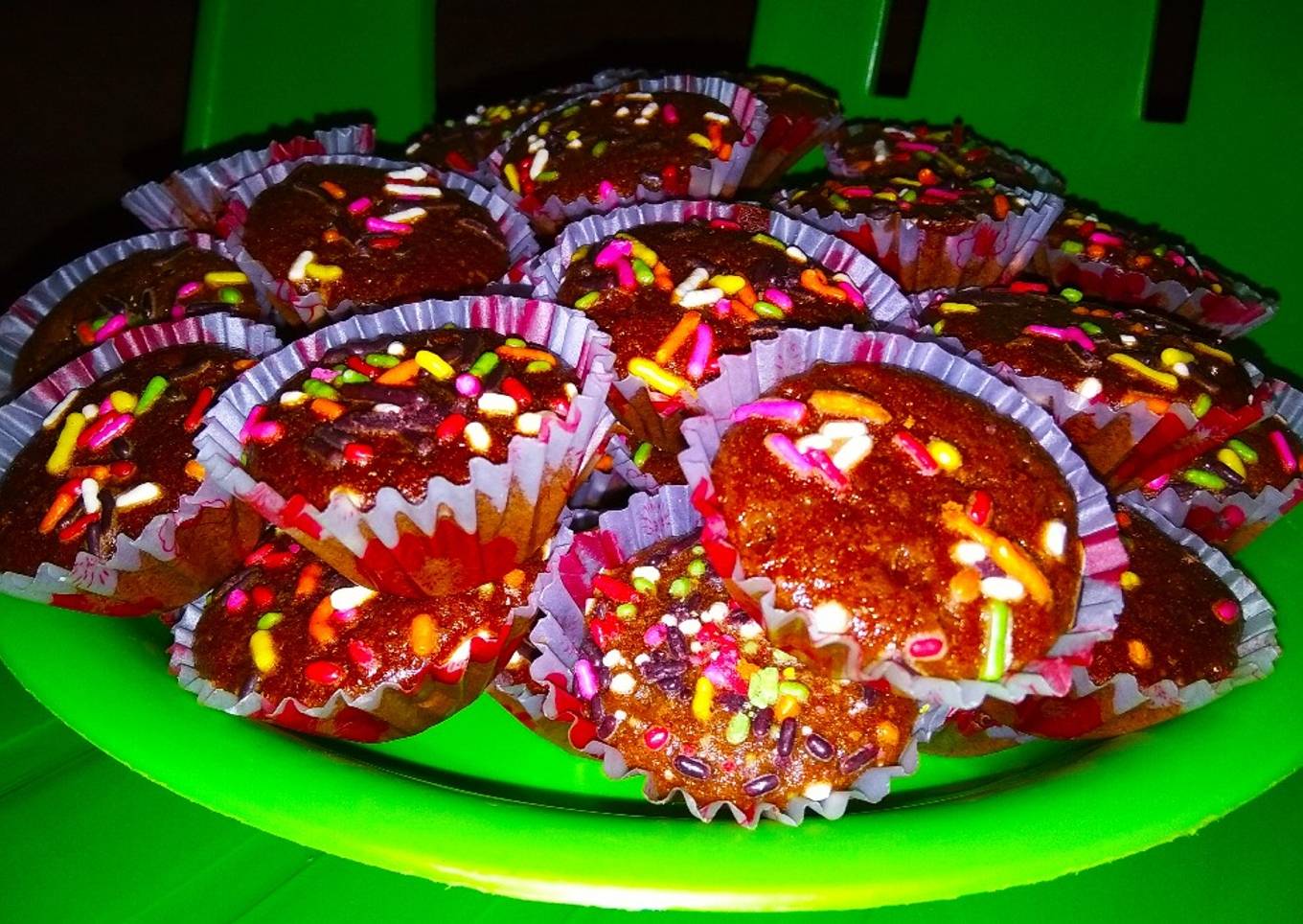 Bolu cup coklat favorit anak jagoan