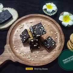 A picture of Peanut Butter Chocolate Bars.