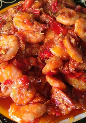 Foto resep Sambel goreng udang