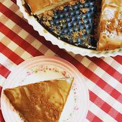 تشيز كيك البارد 😋🖤-レシピのメイン写真