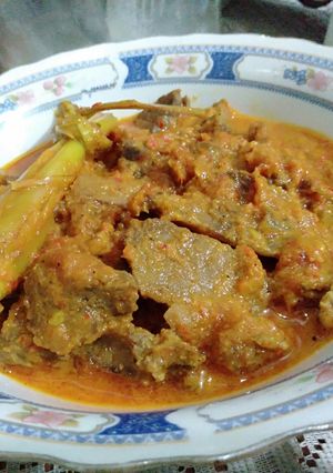 Foto resep Daging bumbu kuning cita rasa khas