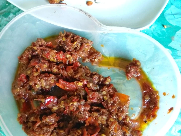 Langkah Mudah untuk Membuat Resep Sambal terasi goreng yang Lezat Sekali Anti Ribet, Uenak Banget