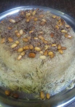 صورة لوصفة مقلوبة باللحم المفروم