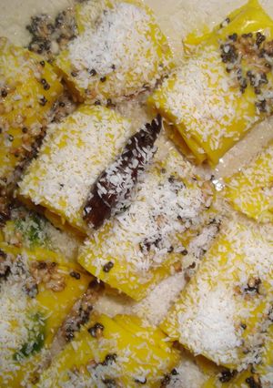 A picture of Khandvi Recipe.