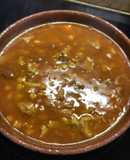 Garbanzos con callos (el arte de juntar dos botes)