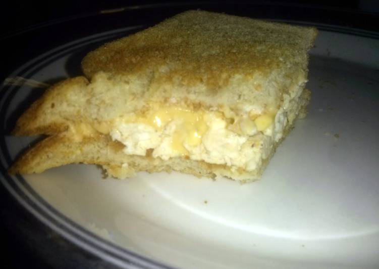 Step-by-Step Guide to Make Super Quick Homemade Ashley&#39;s healthy egg sandwich with a kick