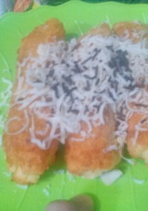 Foto resep Roti tawar goreng isi coklat dan keju