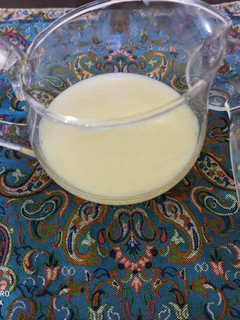 عکسی از دستور شیر عسل خانگی