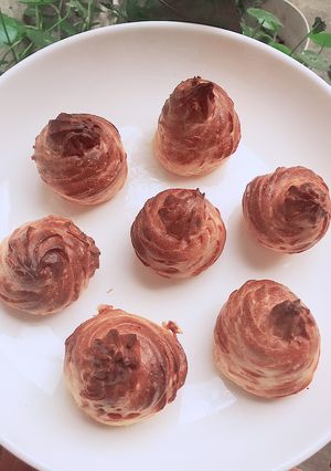 Hình của món Bánh su kem không dùng lò nướng(mình dùng NCKD).