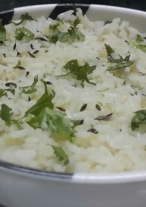 A picture of Lemon Coriander Rice.