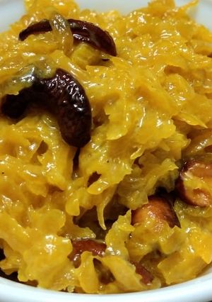 A picture of Pumpkin halwa.