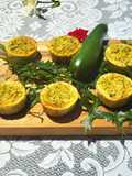 Flans de courgettes à la menthe