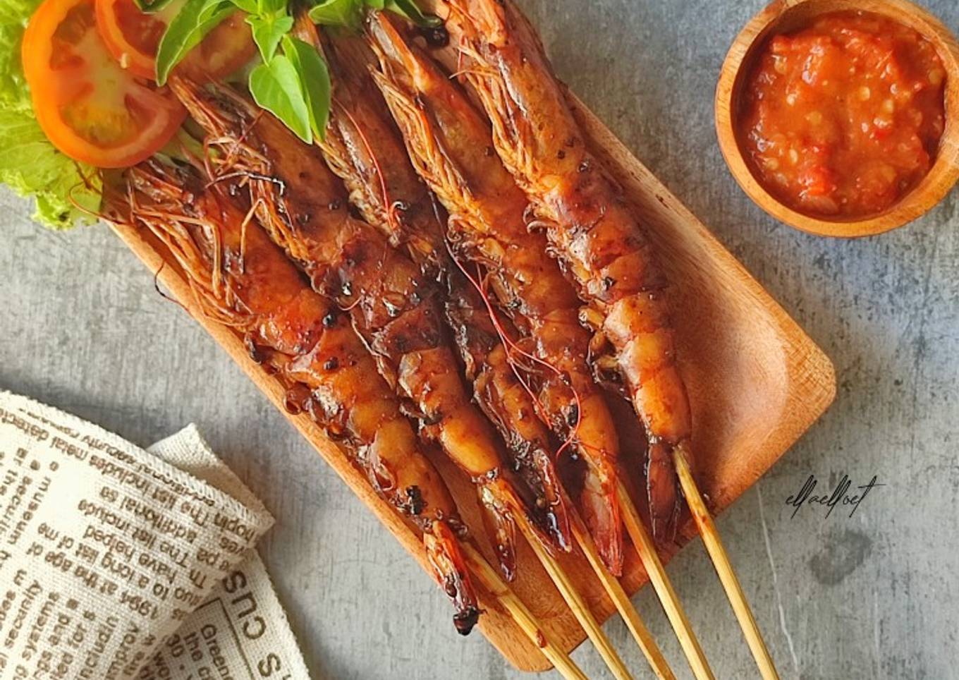 Udang Bakar Madu 🦐🍯