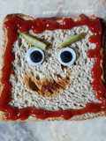 Croque monsieur halloween en colère 🎃