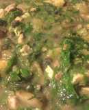 Canh chuối nấu ốc