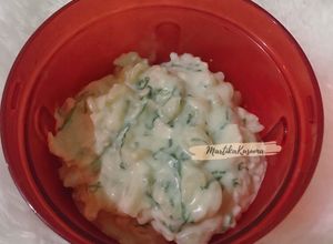 Foto resep Fusilli with creamy chicken spinach MPASI 6-8 bulan