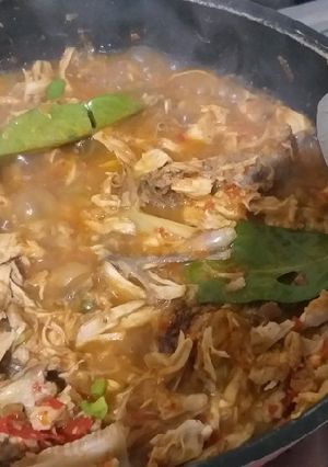Foto resep Ayam suwir bumbu pedas