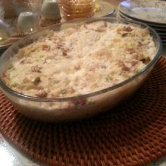 A picture of Umm Ali (egyptian dessert).