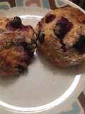 Low fat blueberry scones
