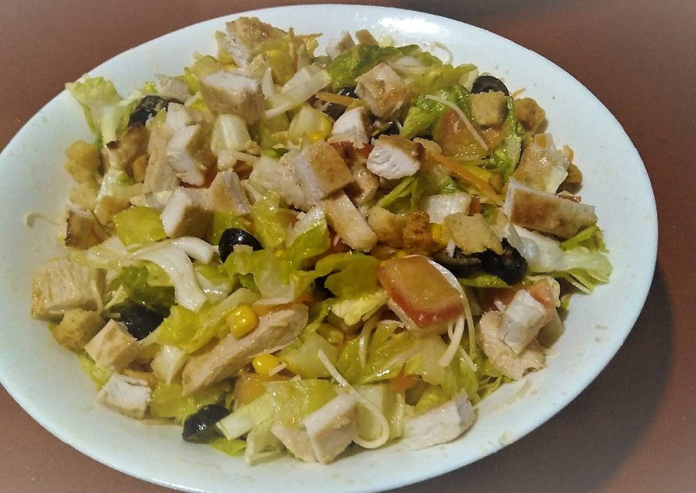 Ensalada con pollo