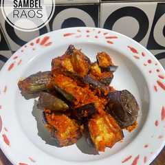 A picture of Terong Sambel Raos.