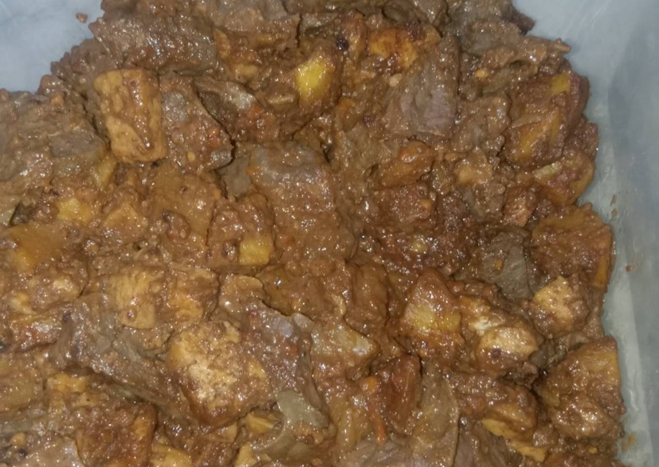 294.🥰.3. Paru Kentang Tahu saos kacang Ala U3K