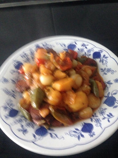 Una foto de Pisto de chorizo