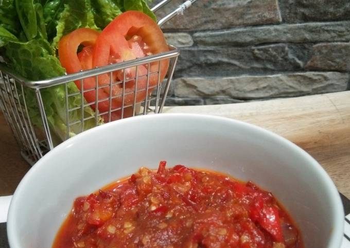 Resep Sambal Terasi Matang Oleh Martian Prasetyani Cookpad