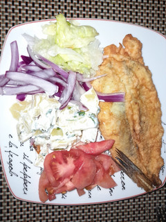 Una foto de Pescado frito