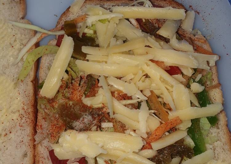Step-by-Step Guide to Make Ultimate Saladsandwich#weeklyjikonichallenge