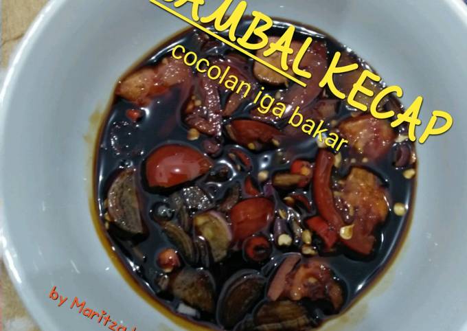 Panduan Memasak Resep SAMBAL KECAP (cocolan iga bakar)