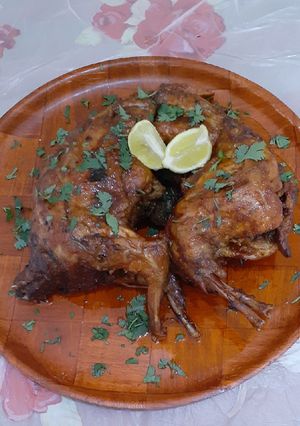 صورة لوصفة أرنب في الفرن لشهر رمضان الكريم 🌙