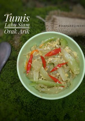 Foto resep Tumis Labu Siam Orak Arik