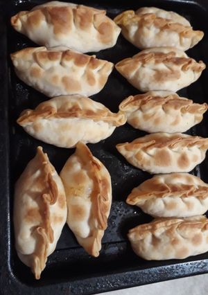 Una foto de Empanadas de choclo improvisadas