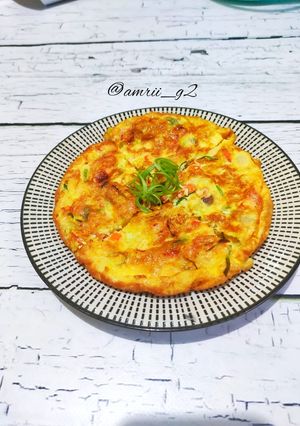 Foto resep Telur Dadar Keju
