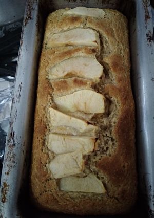 Una foto de Budín de manzana saludable 🍏🍏