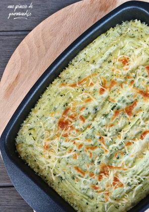 Une photo de Hachi parmentier à la courgette