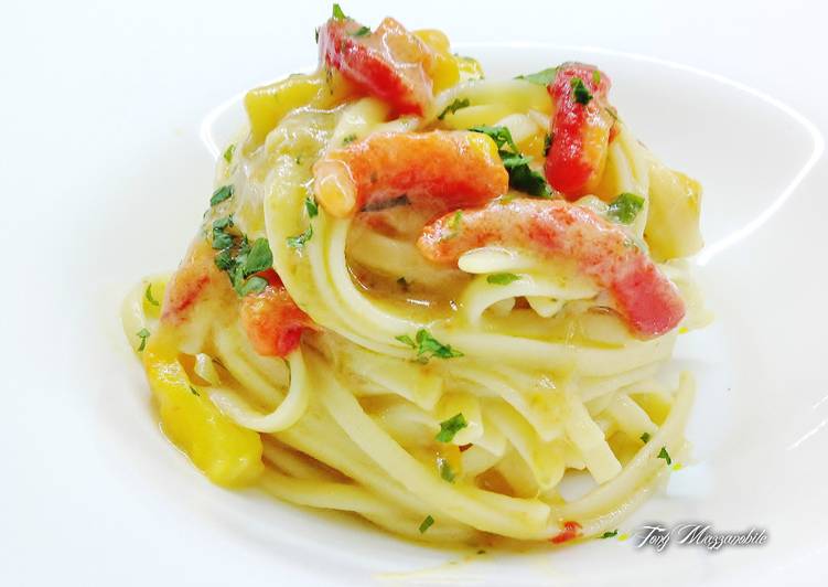 How to Make Perfect Trenette con crema di tonno e peperoni
