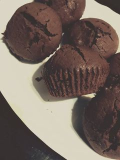 صورة لوصفة كب كيك الشوكلاته😍😍