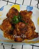 Gà nướng sốt miso