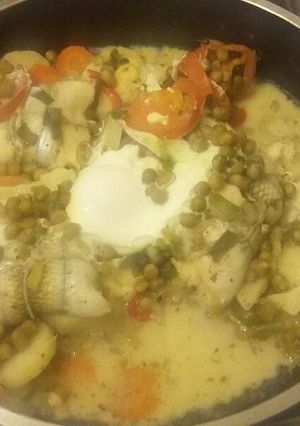 Una foto de Pescado a la essen relleno con queso 