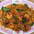 Mie goreng seafood
