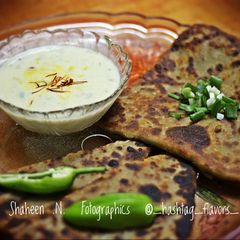 Chicken Kheema Paratha A picture of Chicken Kheema Paratha.