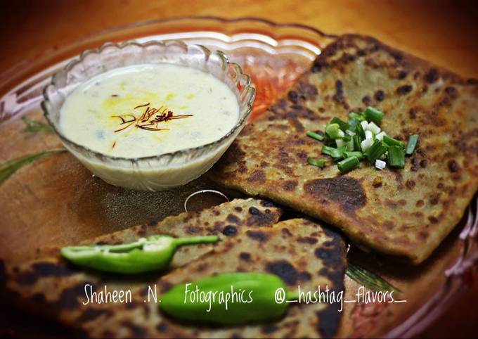 Chicken Kheema Paratha recipe main photo