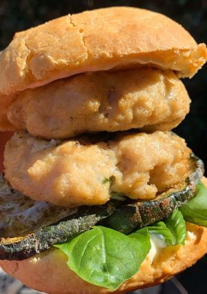 Una foto de Hamburguesas de pescado