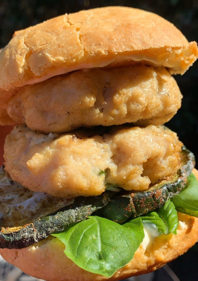 Una foto de Hamburguesas de pescado