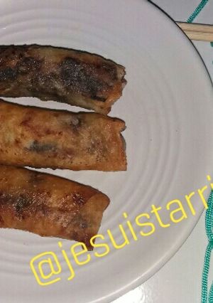Foto resep Banana Coklat Roll