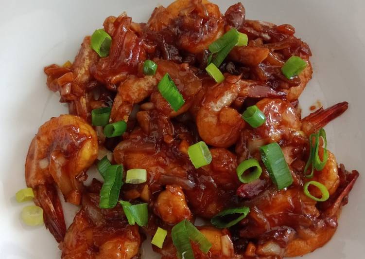 Resep masakan Udang Saos Mentega | Cara Mengolah Udang Saos Mentega Yang Enak Dan Mudah